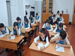 В школах города Шымкент проведено тестирование по программе Akelius